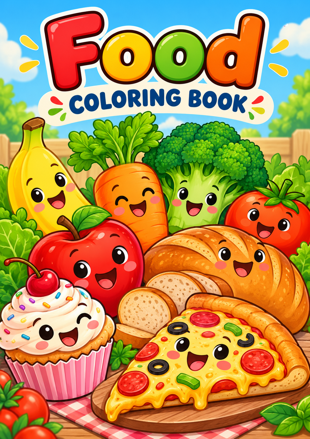 Food Coloring Book cover